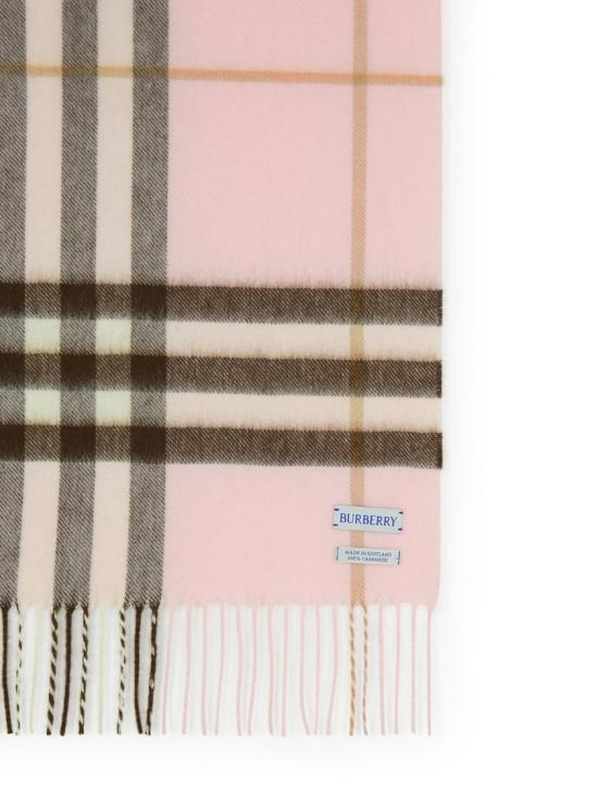  버버리 체크 캐시미어 스카프 8113947 C2902 Pink - BURBERRY