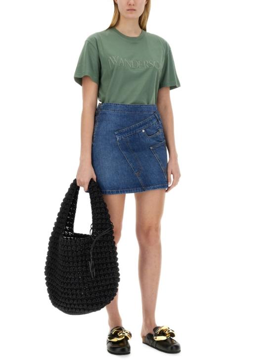  JW앤더슨 데님 스커트 DK0020 PG1499804 Blue - JW ANDERSON