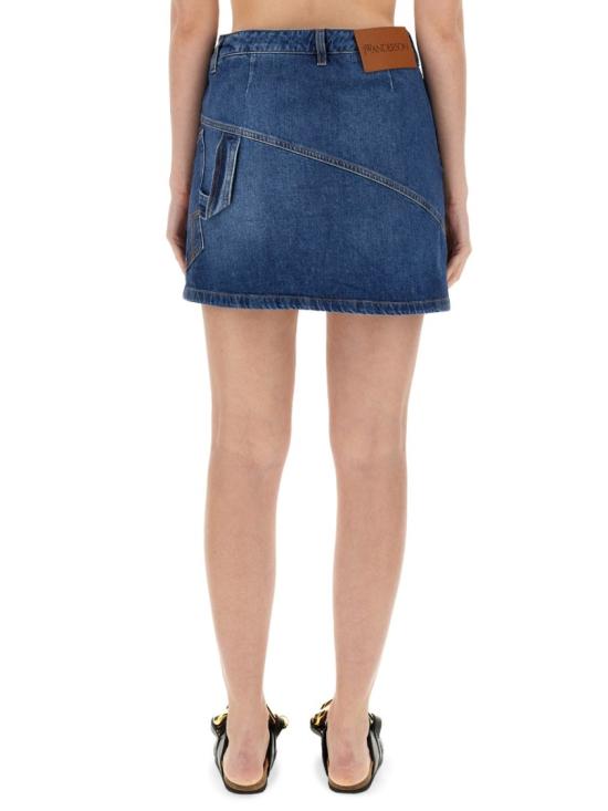  JW앤더슨 데님 스커트 DK0020 PG1499804 Blue - JW ANDERSON