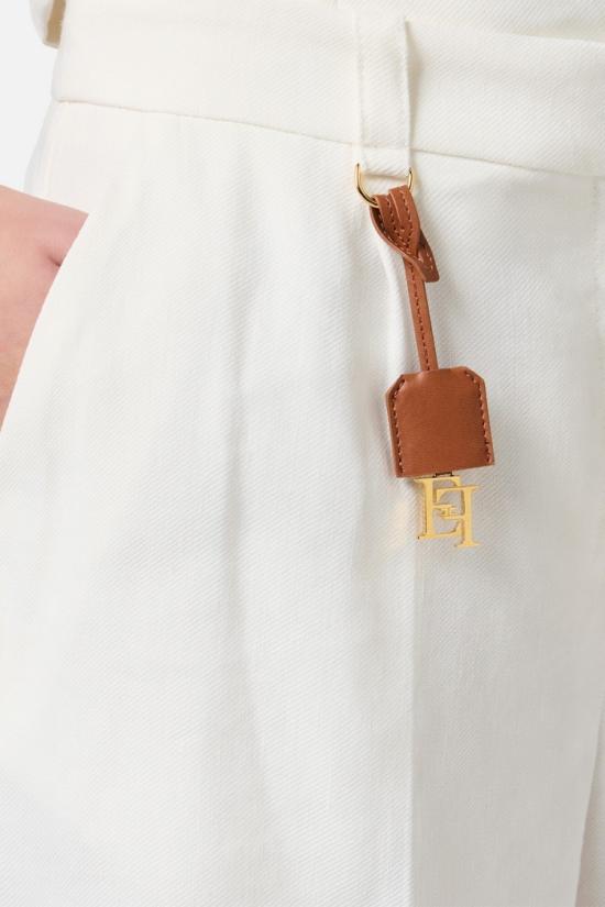 25SS 엘리자베타프랜치 숏팬츠 SH01252E2360 White - ELISABETTA FRANCHI