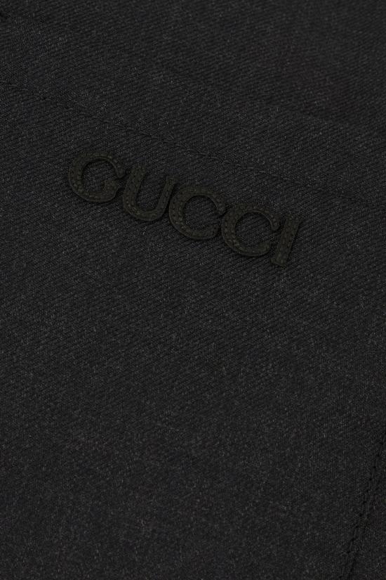25SS 구찌 리버서블 셔츠 766142XDC88 1180 GRIGIO SCURO - GUCCI