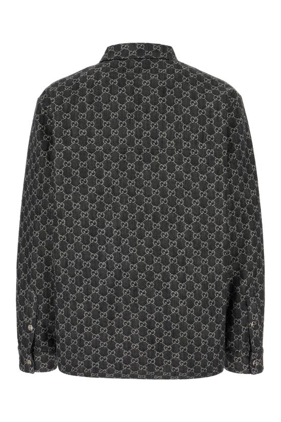 25SS 구찌 리버서블 셔츠 766142XDC88 1180 GRIGIO SCURO - GUCCI