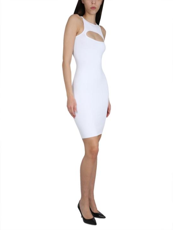  디스퀘어드2 미디 원피스 S72CV0389 S18245100 White - DSQUARED2