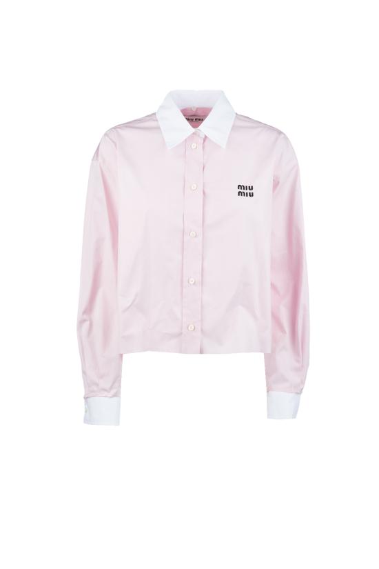 25FW 미우미우 셔츠 MK197110RG F0028 Rosa