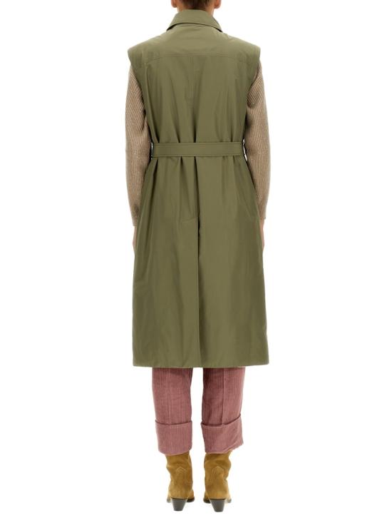  브루넬로 쿠치넬리 트렌치 코트 MB5749563P C8648 MILITARY GREEN - BRUNELLO CUCINELLI