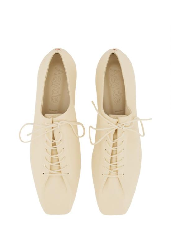 25SS 에이드 플랫 슈즈 RKLS08FL166 CREAMY White - AEYDE