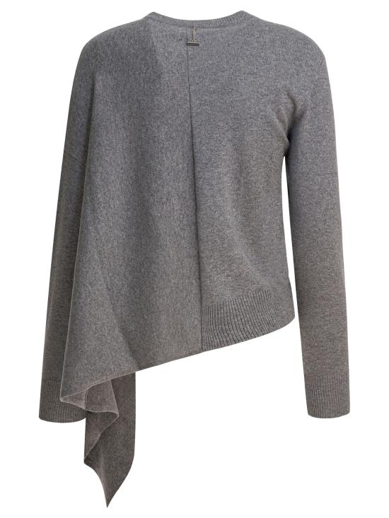 25FW 알렉산더 맥퀸 스웨터 839874Q1BEU1020 Grey - ALEXANDER MCQUEEN