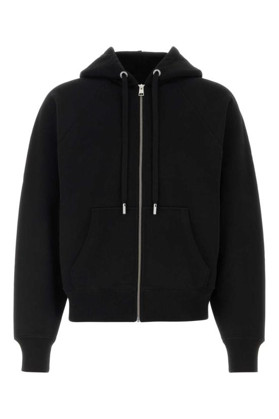 26FW 아미 후드 티셔츠 USW759 747 001 BLACK DOM