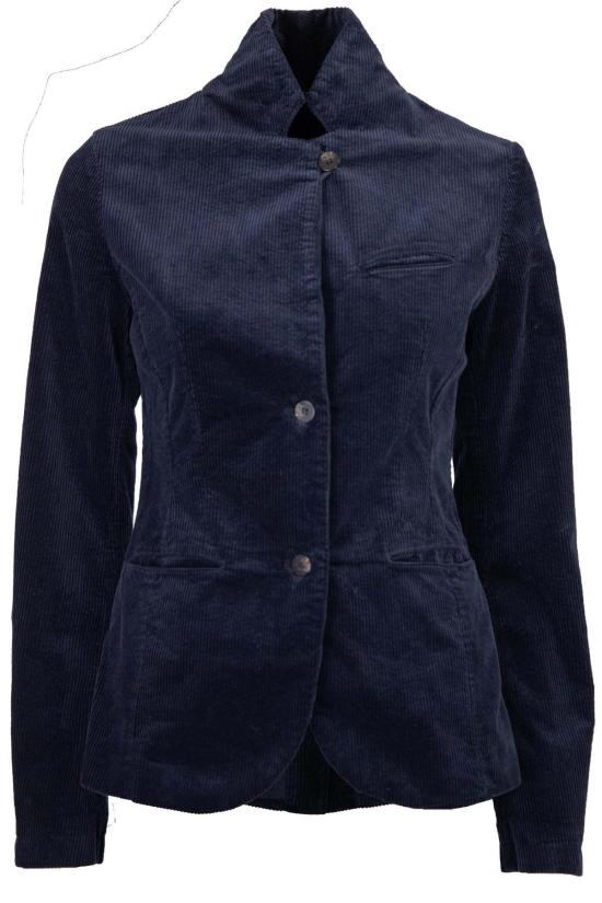  하네스 수트 자켓 뢰터 코듀로이 블레이저 토키오 블루 - HANNES ROETHER