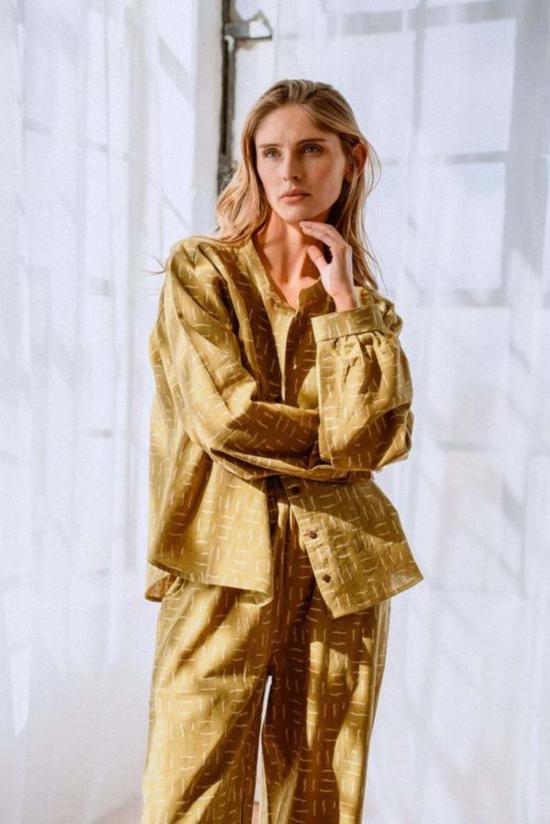  Maelu Designs 블라우스 Twiggy Alys  올리브 - OTHER BRANDS