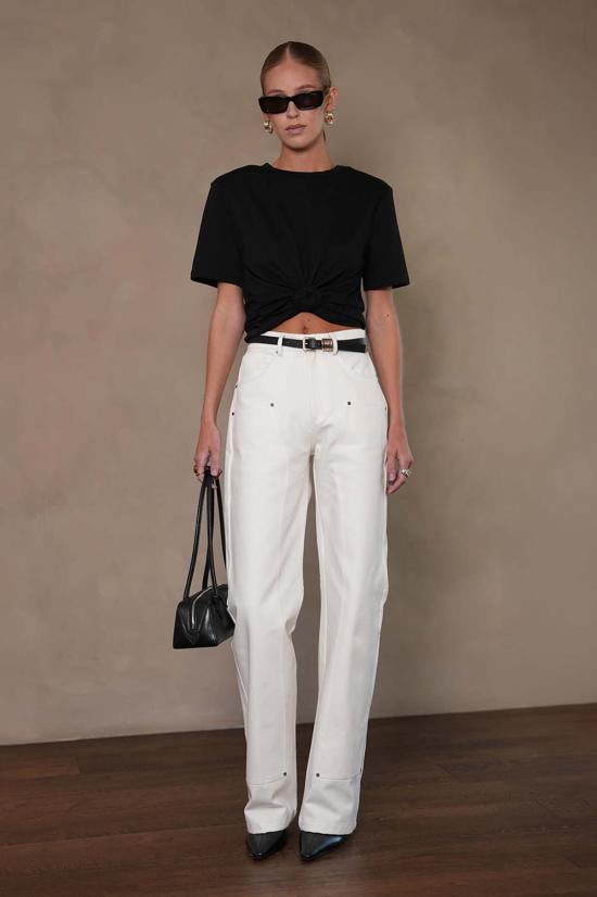  파렌테지 반팔 티셔츠 메이 티 블랙 - PARENTEZI