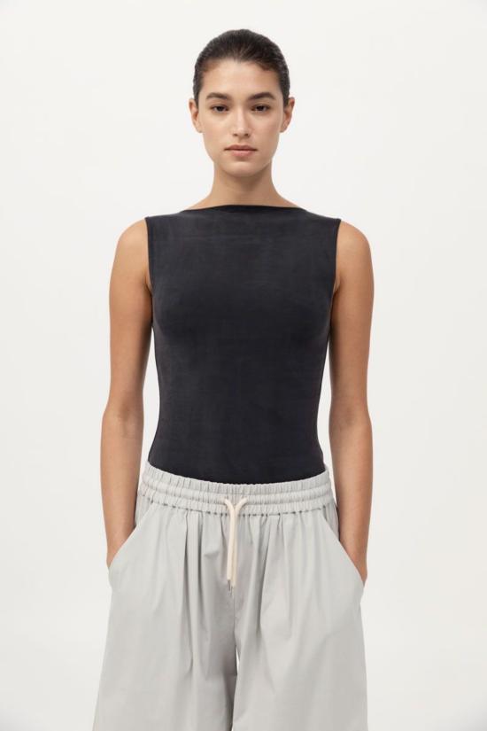  세인트아그니 민소매 티셔츠 세인트 아그니 쿠프로 저지 탑