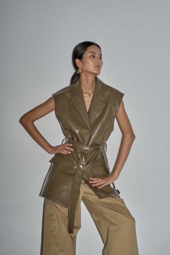  더 엔케이씨 스토어 가죽 자켓 Nkc 스토어 할리 조끼 - The NKC Store