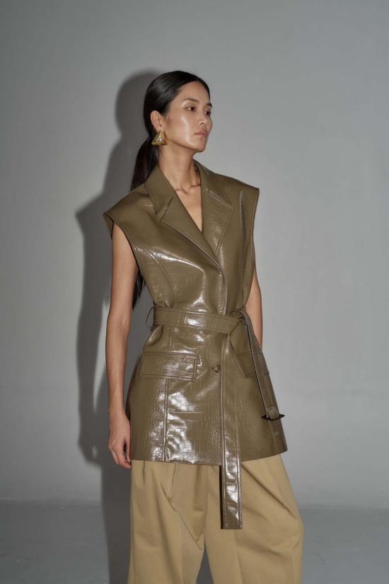  더 엔케이씨 스토어 가죽 자켓 Nkc 스토어 할리 조끼