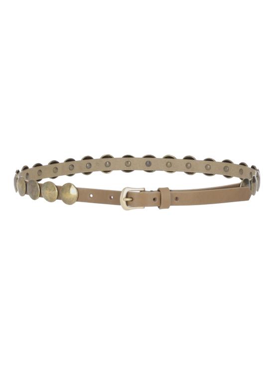 26SS 골든구스 레귤러 벨트 GWA00408A000448 55319 KAKI - GOLDEN GOOSE