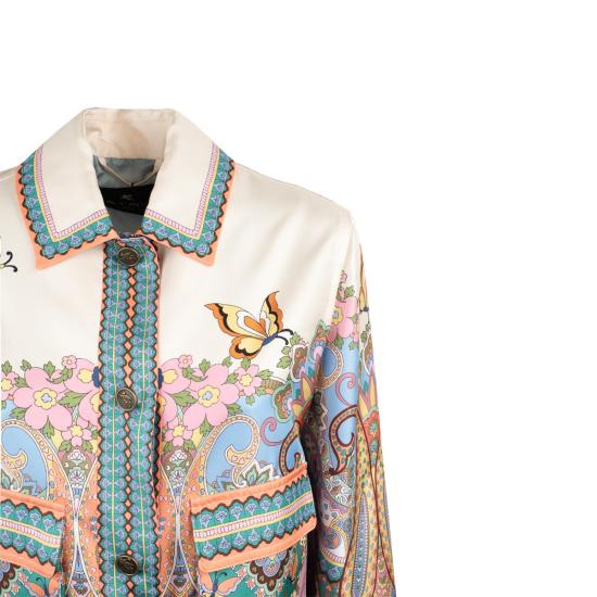 25SS 에트로 자켓 WRBA004099SP1C0X0874 WHITE PINK - ETRO