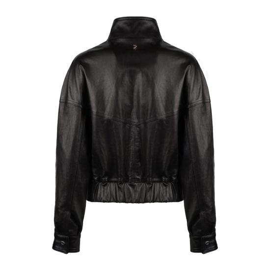 25SS 돈답 가죽 자켓 DJ668 PL0569D XXX DD S25 999 Black - DONDUP