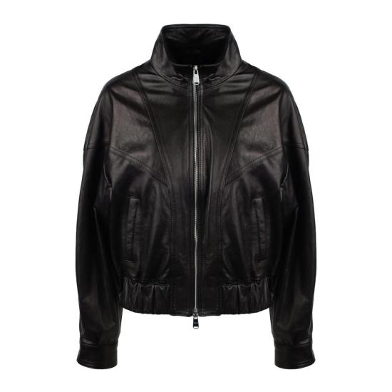 25SS 돈답 가죽 자켓 DJ668 PL0569D XXX DD S25 999 Black