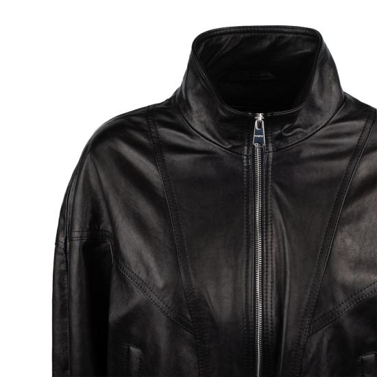 25SS 돈답 가죽 자켓 DJ668 PL0569D XXX DD S25 999 Black - DONDUP