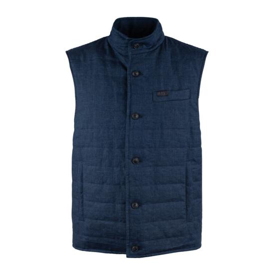 25SS 페이 패딩 조끼 NAM20500560WZFU607 BLUE