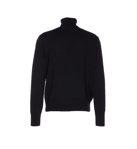 25FW 아미 스몰 하트 로고 메리노 울 니트 터틀넥 HKS827001009 DOM - AMI