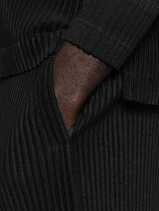 25FW 옴므 플리세 이세이 미야케 트레이닝/조거 팬츠 HP58JF08415 BLACK DOM - HOMME PLISSE' ISSEY MIYAKE