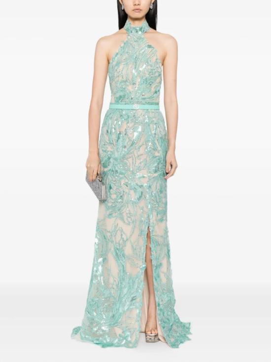  사이드 코베이시 롱 원피스 자수 롱드레스 - SAIID KOBEISY