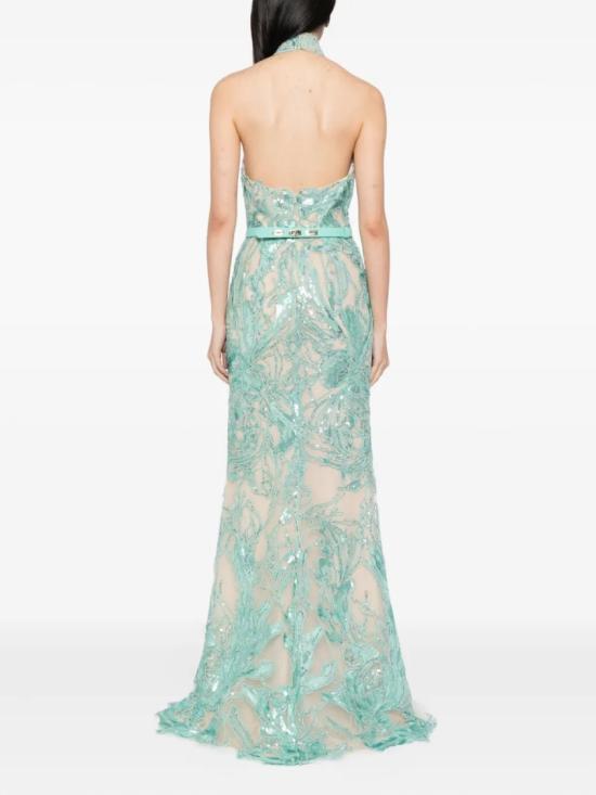  사이드 코베이시 롱 원피스 자수 롱드레스 - SAIID KOBEISY