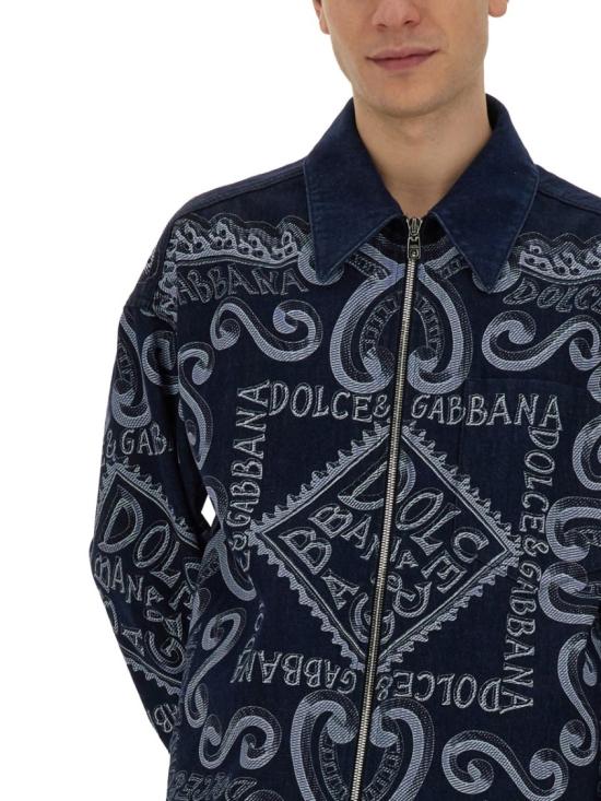  돌체앤가바나 스웨터 G9AUMD G8KM5S9001 Blue - DOLCE & GABBANA