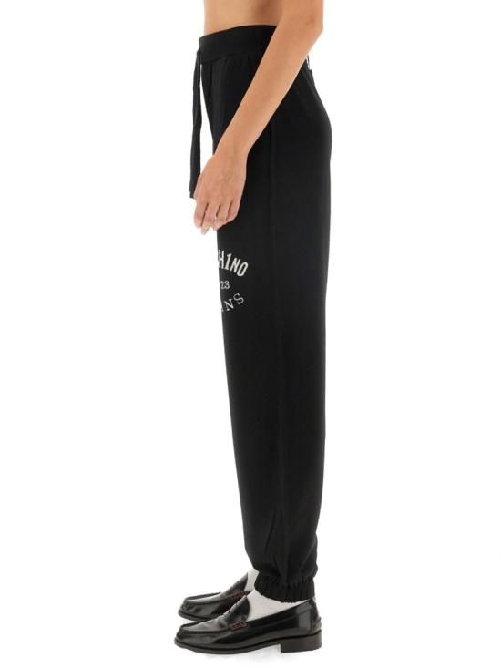  모스키노 스트레이트 팬츠 03808700 3555 Black - MOSCHINO