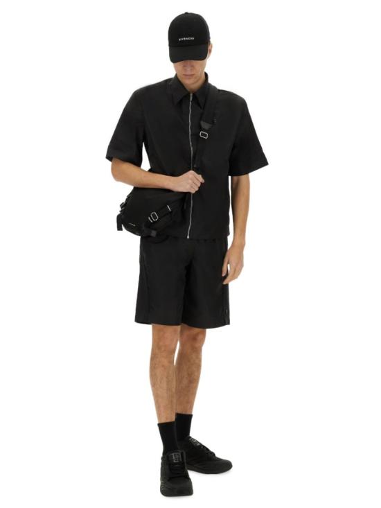  지방시 트레이닝 티셔츠 BM51LN15L8 001 Black - GIVENCHY