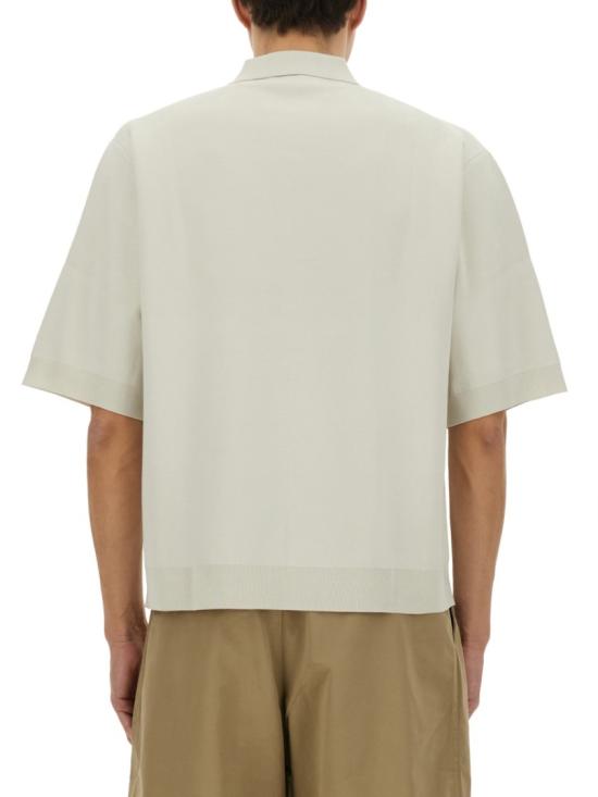 25SS 스튜디오 니콜슨 폴로 티셔츠 RICOSNM 1193 ICE Neutrals - STUDIO NICHOLSON