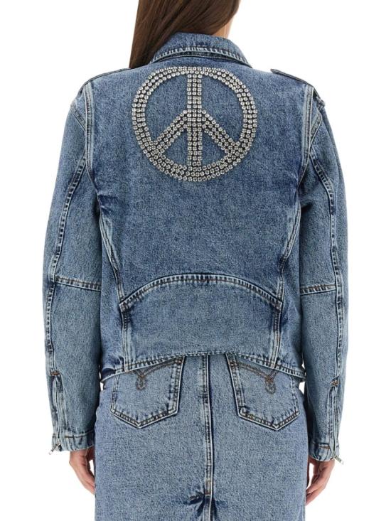  모스키노 데님 자켓 05098235 1281 Blue - MOSCHINO