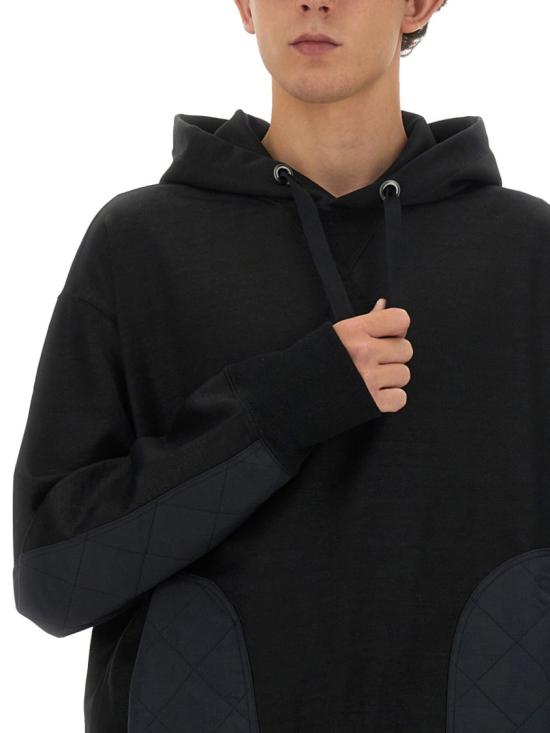  와타나베 준야 후드 티셔츠 WL T019 051 1 Black - JUNYA WATANABE