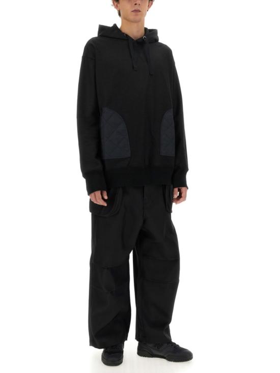  와타나베 준야 후드 티셔츠 WL T019 051 1 Black - JUNYA WATANABE