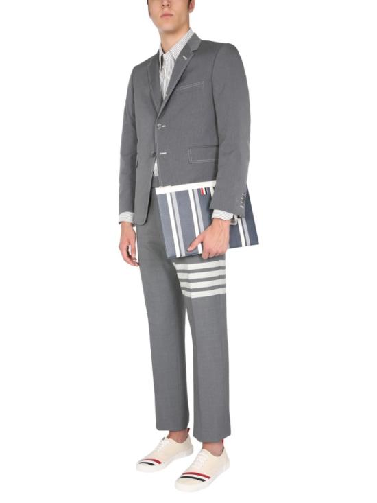  톰브라운 플레인 위브 4바 팬츠 MTC001A 06146035 Grey - THOM BROWNE