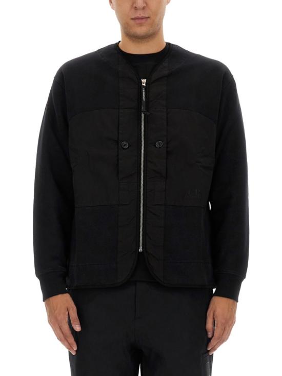  씨피 컴퍼니 긴팔 티셔츠 17CMSS287A 006090M999 Black