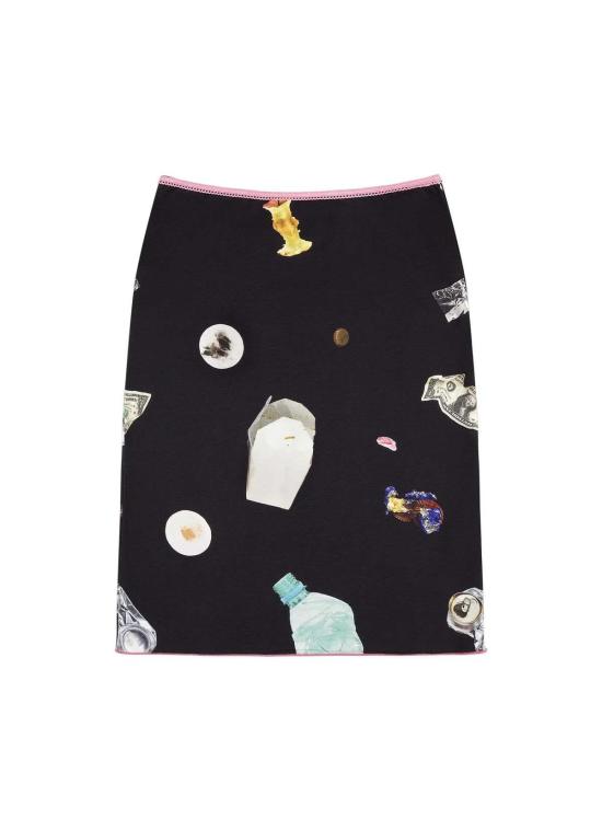  타일러 맥길리버리 미디 스커트 핀리 트래쉬