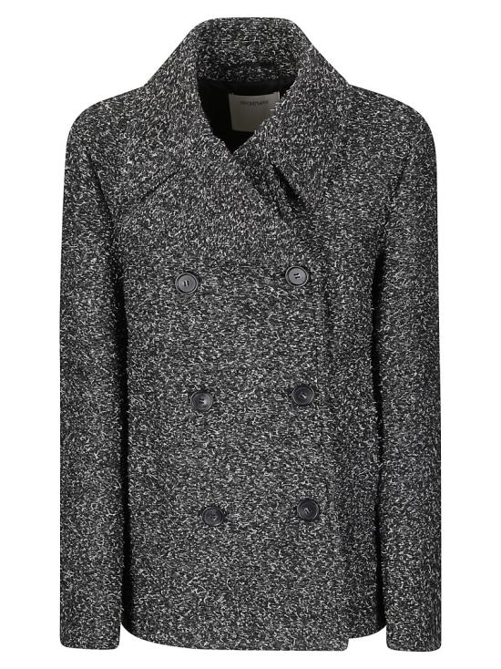 25FW 스포트막스 OLAF 올라프 더블 브레스티드 울 헤비 자켓 2522086032600 Grey