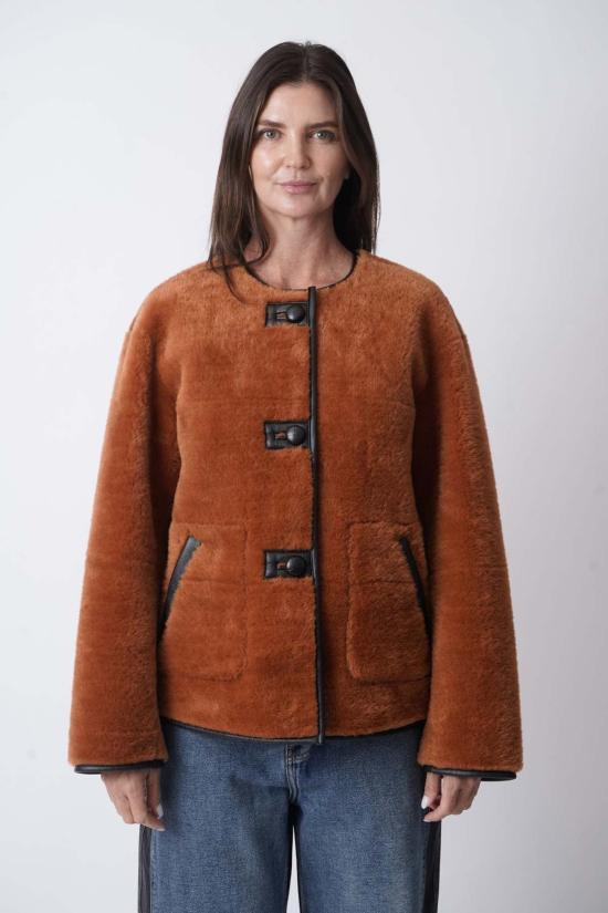  넘버 식스 가죽 자켓 No.6 닐스 리버시블 재킷