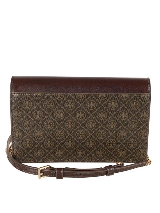 25FW 토리버치 T 모노그램 숄더백 165018 200 Brown - TORY BURCH