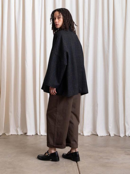  알리 골든 자켓 오버사이즈 울 셔츠 재킷 - ALI GOLDEN