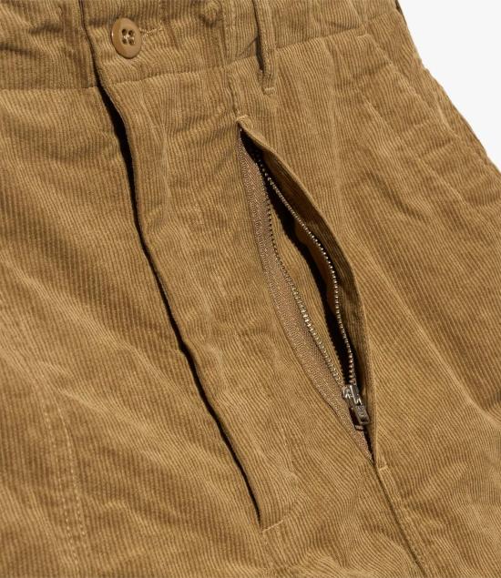  엔지니어드가먼츠 숏팬츠 Engineered Garments Fatigue Short 카키 14 W 코듀로이 - ENGINEERED GARMENTS