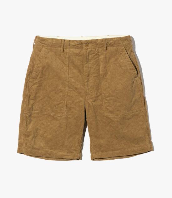  엔지니어드가먼츠 숏팬츠 Engineered Garments Fatigue Short 카키 14 W 코듀로이
