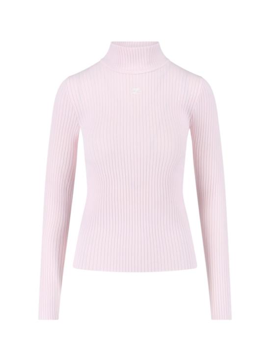 25FW 쿠레쥬 터틀넥 PERMPU022FI00015009 Pink