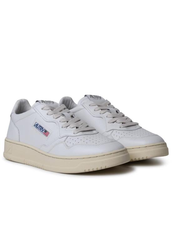  오트리 메달리스트 로우 스니커즈 AULM LL15 BIS White - AUTRY