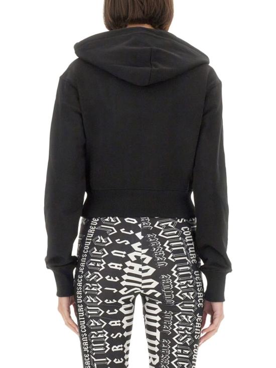  베르사체 후드 티셔츠 77HAIL00 CF00L899 Black - VERSACE