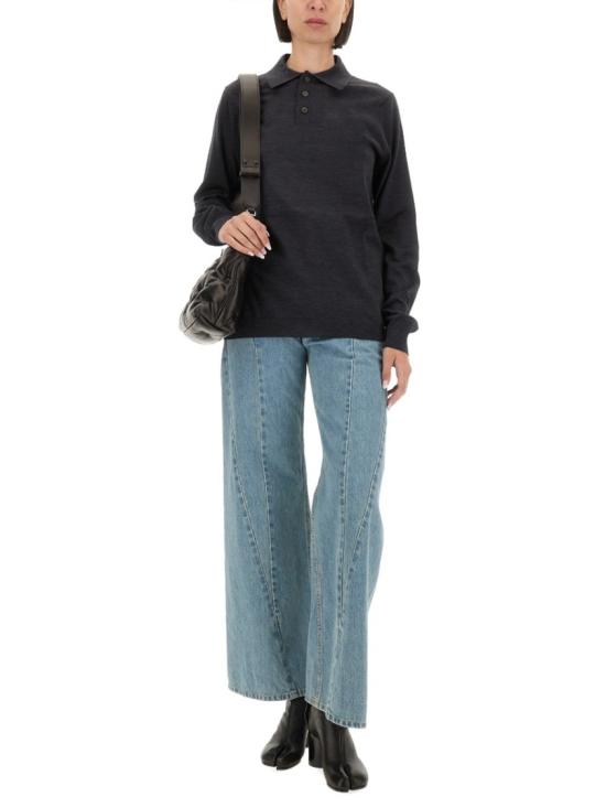  마르지엘라 폴로 니트 S51GL0052 M13057860M Grey - MAISON MARGIELA