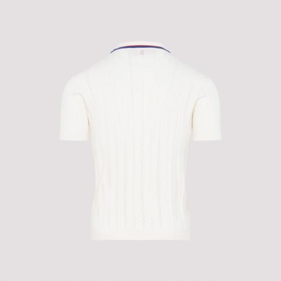 25SS 발렌티노 가라바니 폴로 티셔츠 6V3KP03PAPC White - VALENTINO GARAVANI