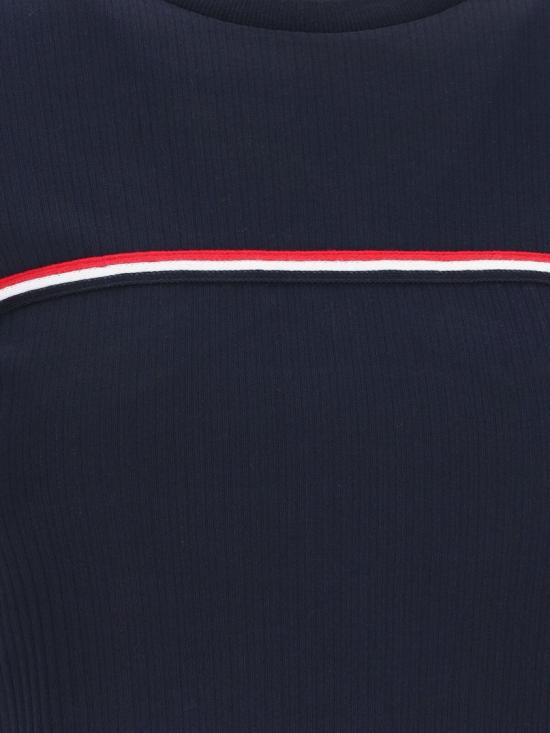  톰브라운 반팔 티셔츠 FJS143A J0066415 Blue - THOM BROWNE